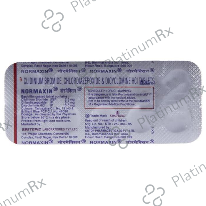 Normaxin Tablet 10 Tablet