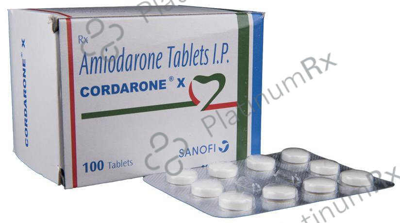 Cordarone X 200mg Tablet 10s