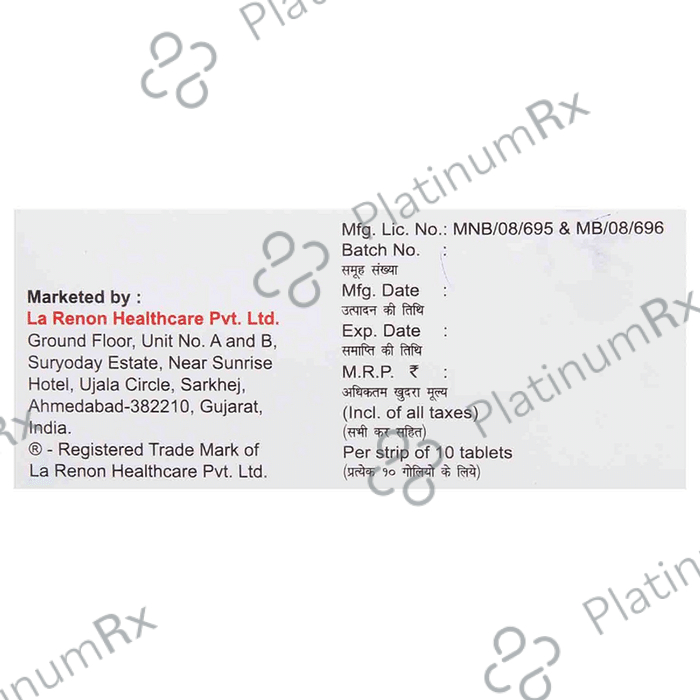 Sevlaren 400mg Tablet 10s
