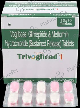 Trivoglicad Tablet 10s