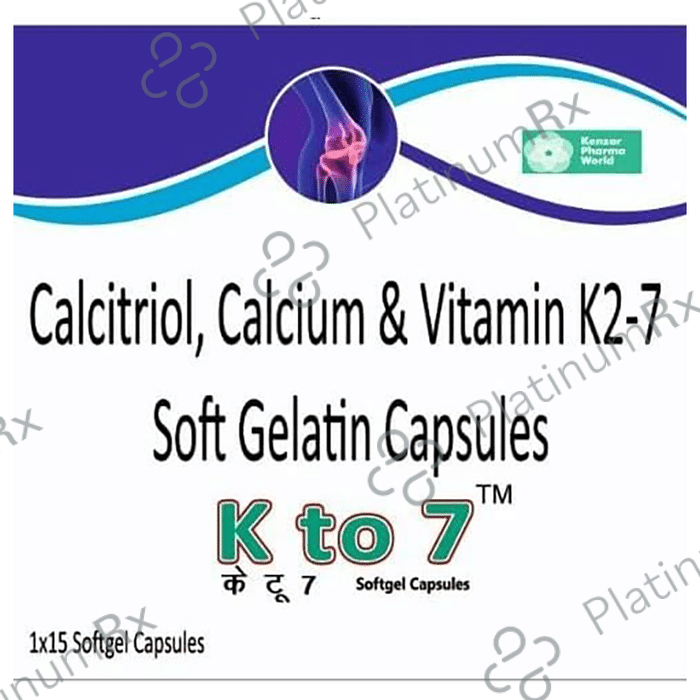 K to 7 Softgel Capsule