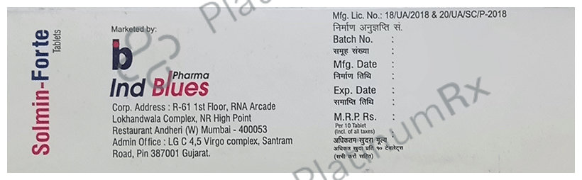 Solmin-Forte Tablet