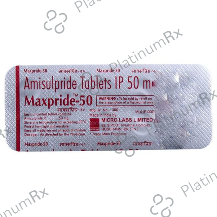 Maxpride 50mg Tablet 10s
