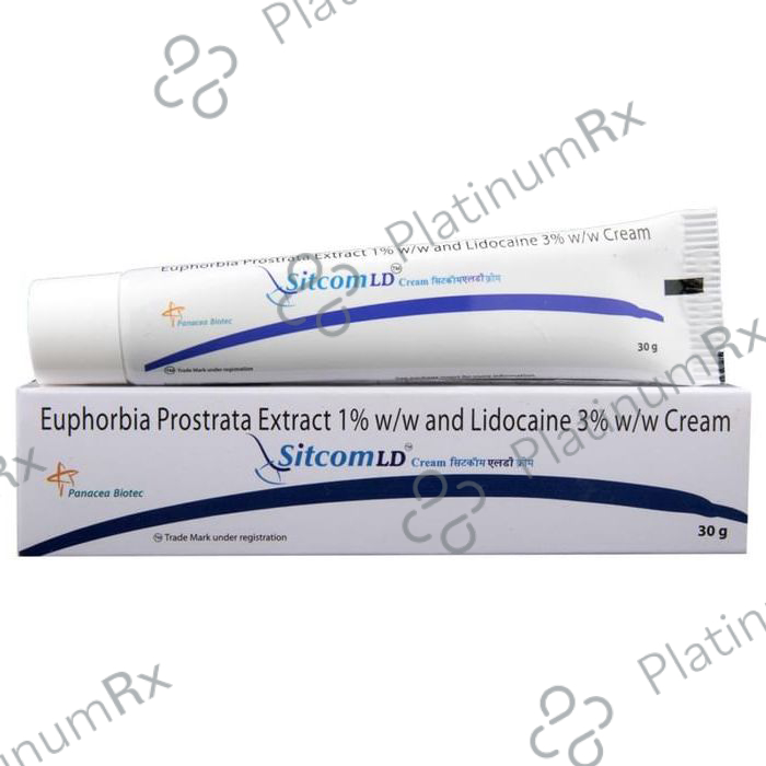 Sitcom LD Rectal 10/30mg Rectal Cream 30gm