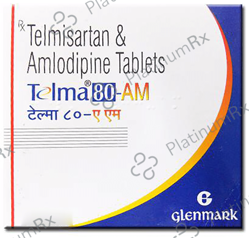 Telma 80 AM 5/80mg Tablet 15s