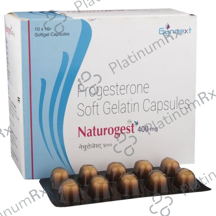 Naturogest 400mg Soft Gelatin Capsule 10s