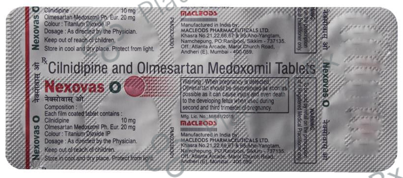 Nexovas O 10/20mg Tablet 10s