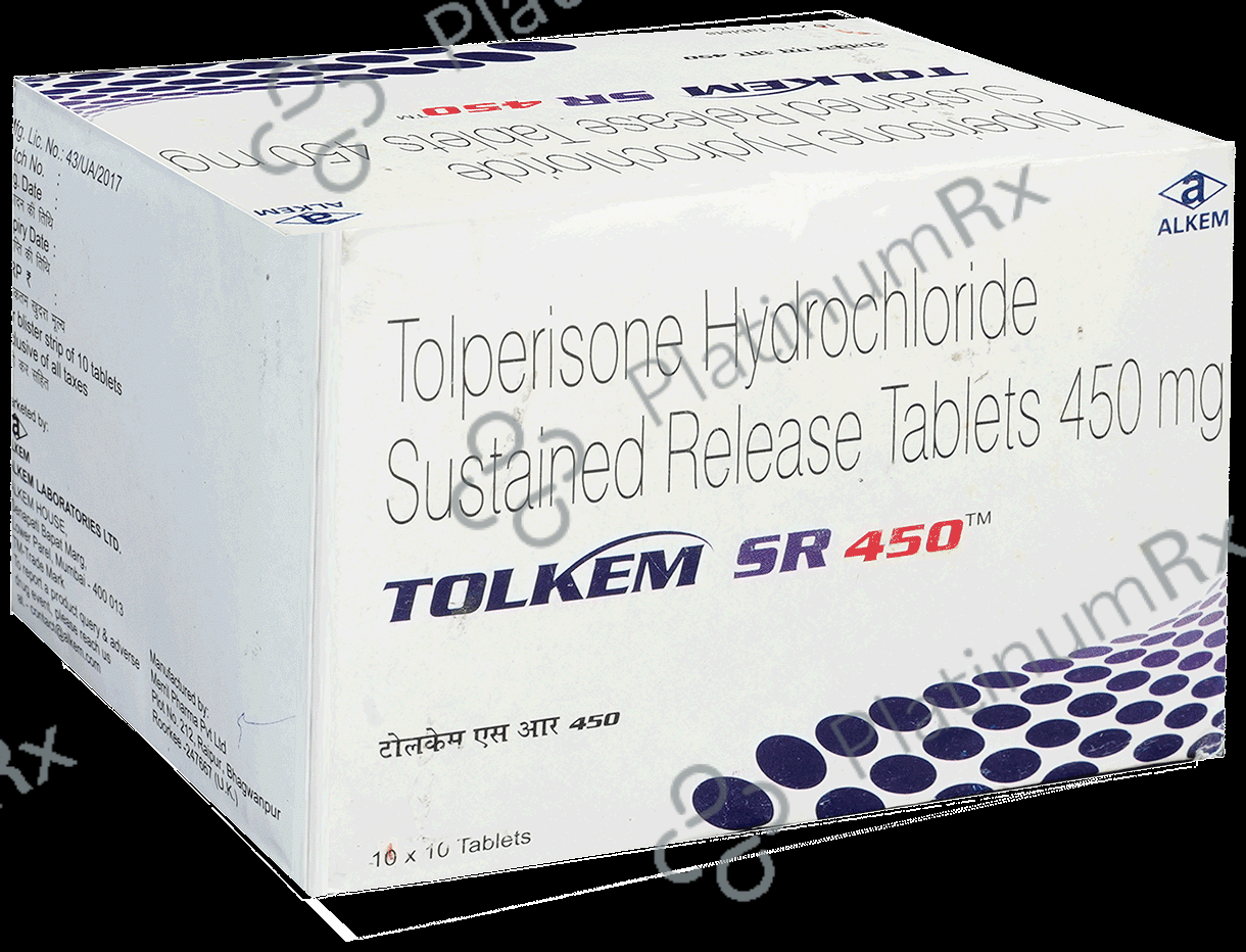 Tolkem SR 450mg Tablet 10s