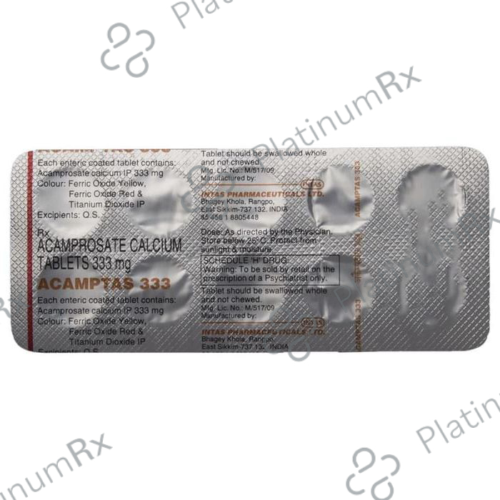 Acamptas 333mg Tablet 6s