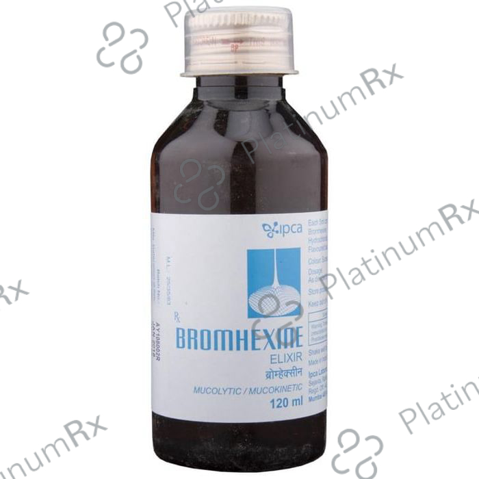 Bromhexine 4mg Elixir 120 ml