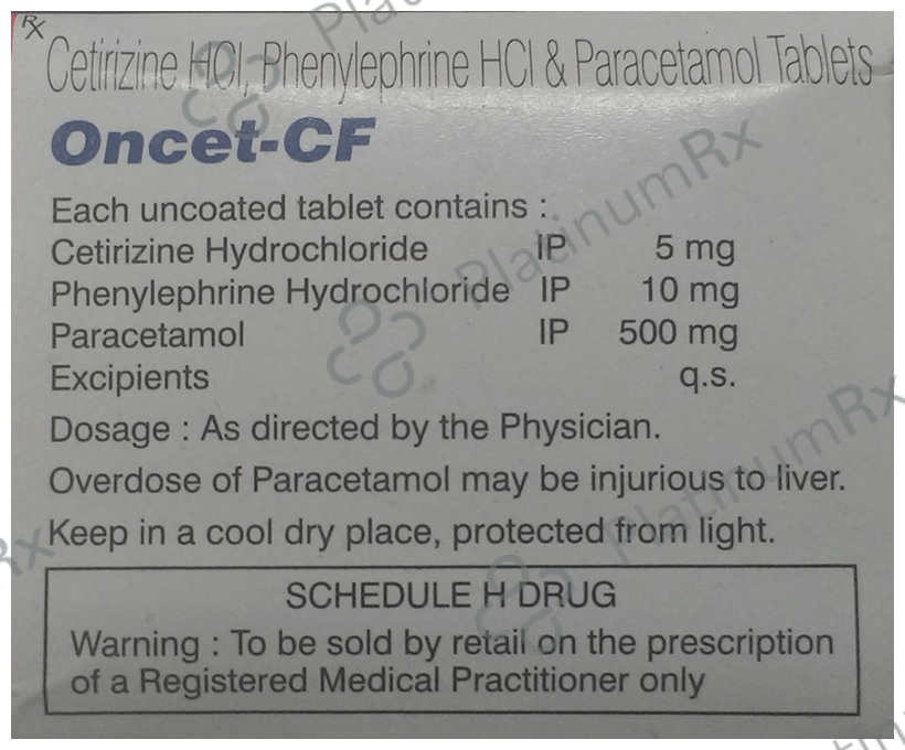 Oncet-CF Tablet
