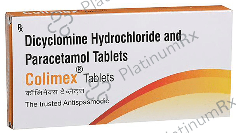 Colimex 20/500mg Tablet 10s