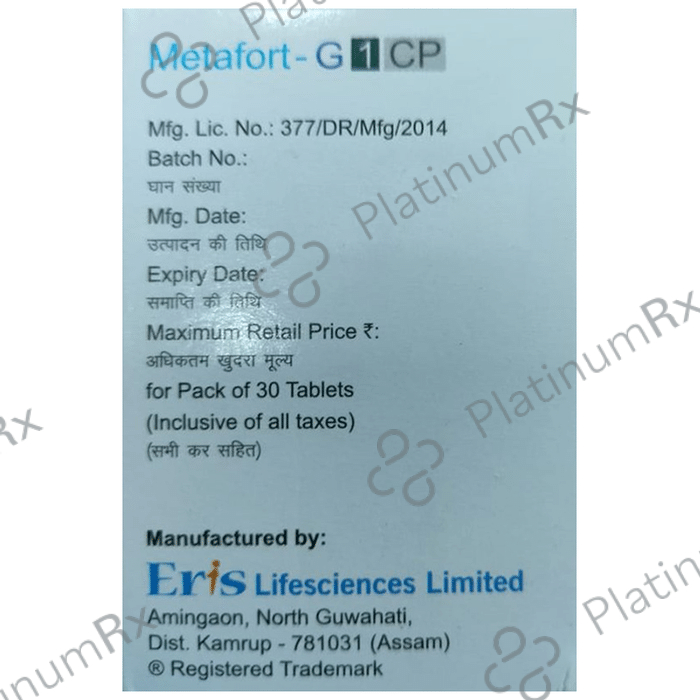 Metafort-G1 CP Tablet PR