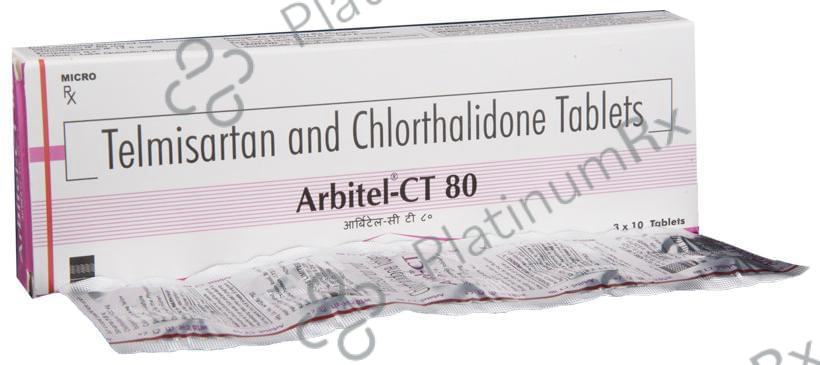 Arbitel CT 12.5/80mg Tablet 10s