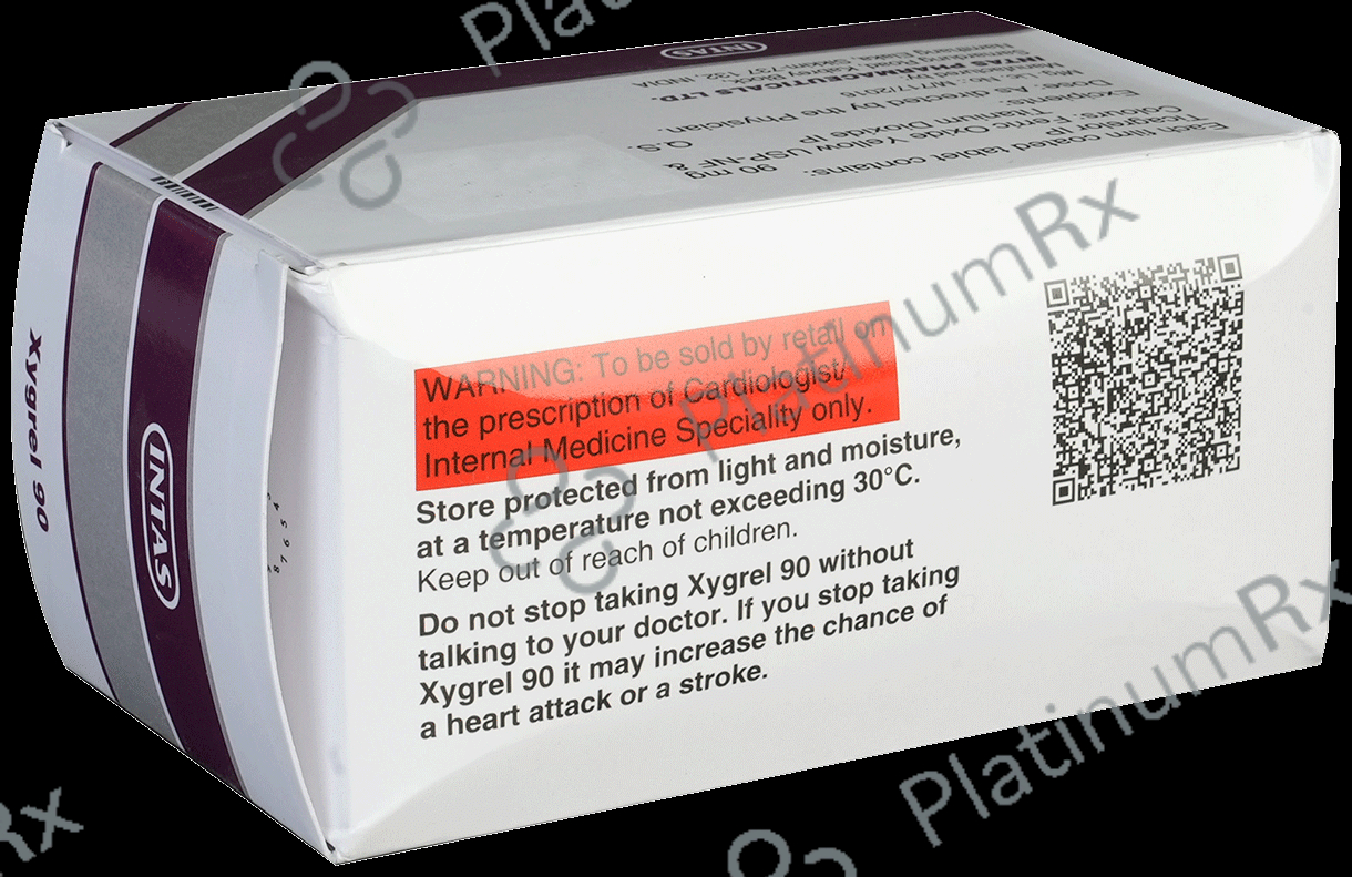 Xygrel 90mg Tablet 10s