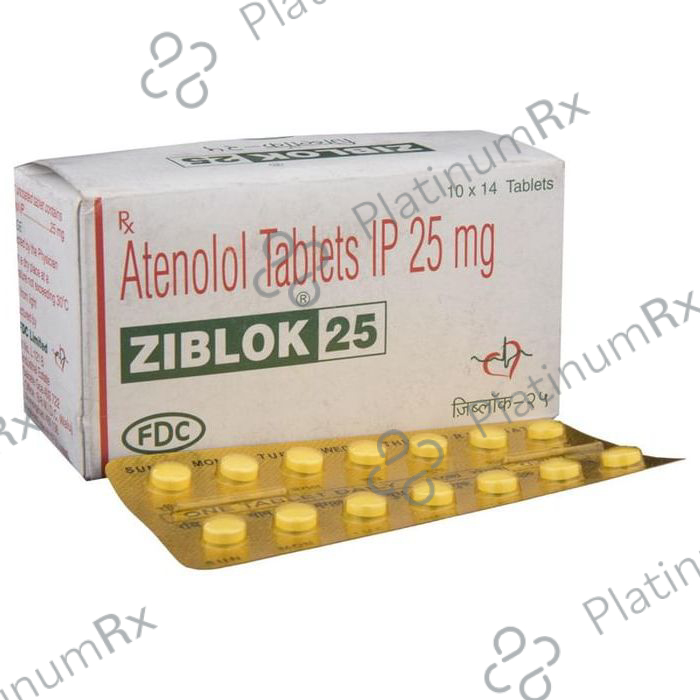 Ziblok 25mg Tablet 14s