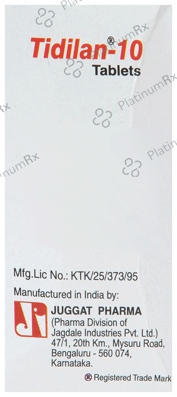 Tidilan 10mg Tablet 30s