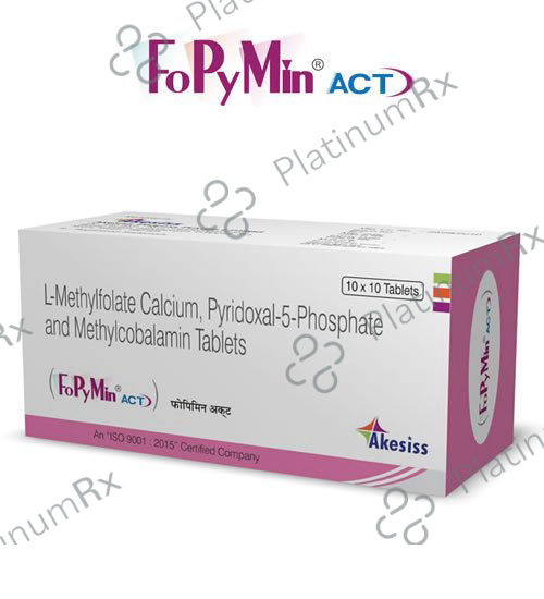 Fopymin Act Tablet 10s