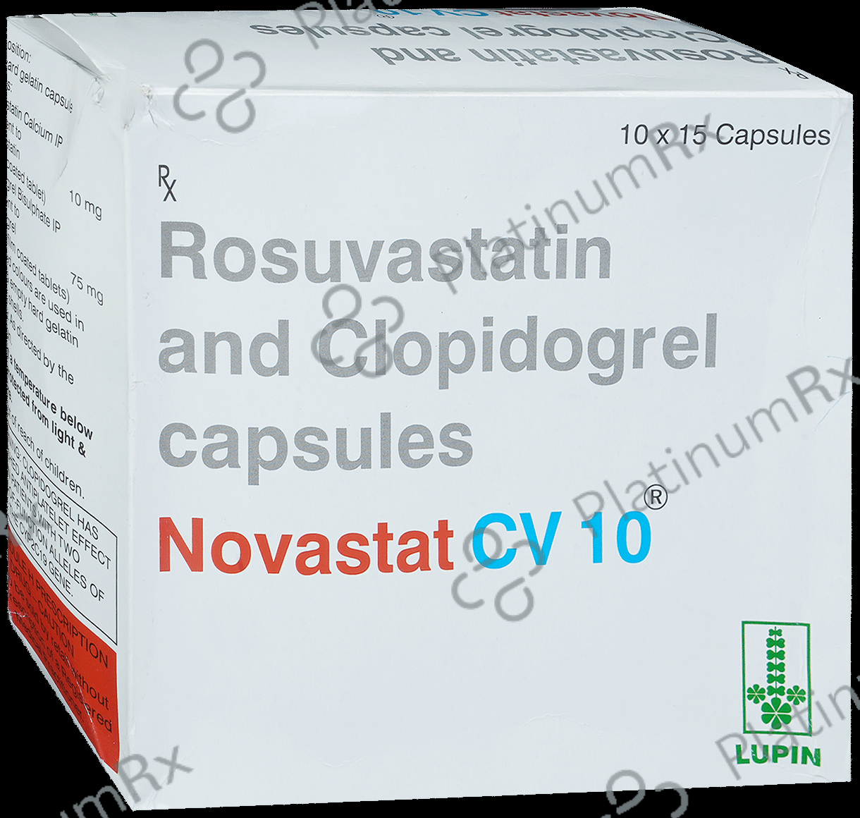 Novastat CV 10/75mg Capsule 15s