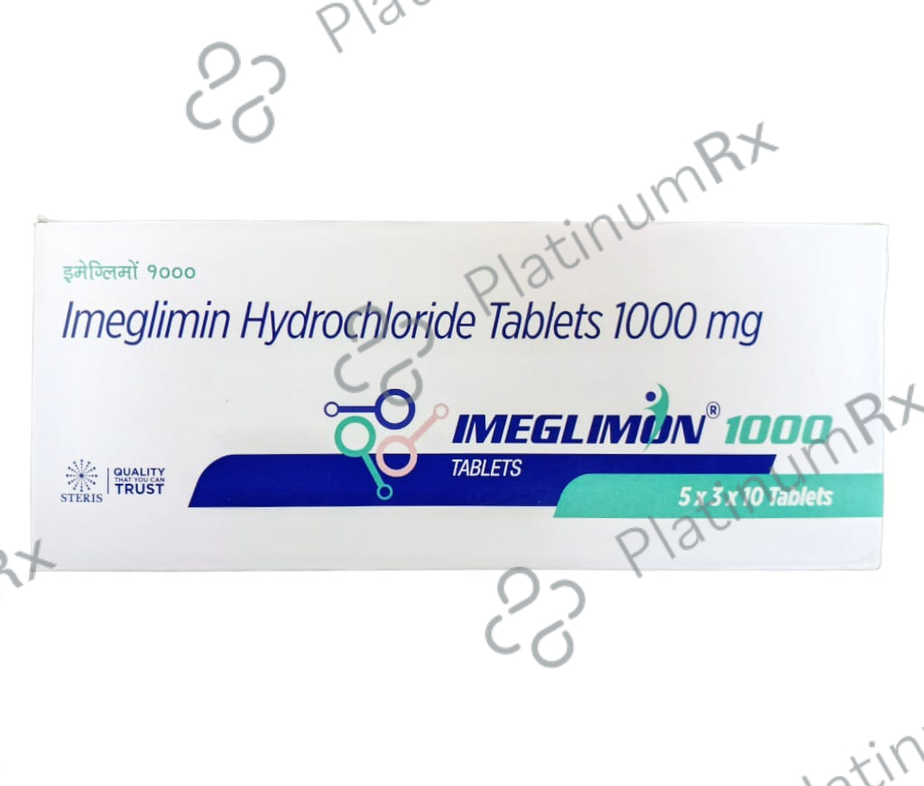Imeglimon 1000mg Tablet 10s