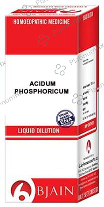 Bjain Acidum Phosphoricum Dilution 6X 12 ml