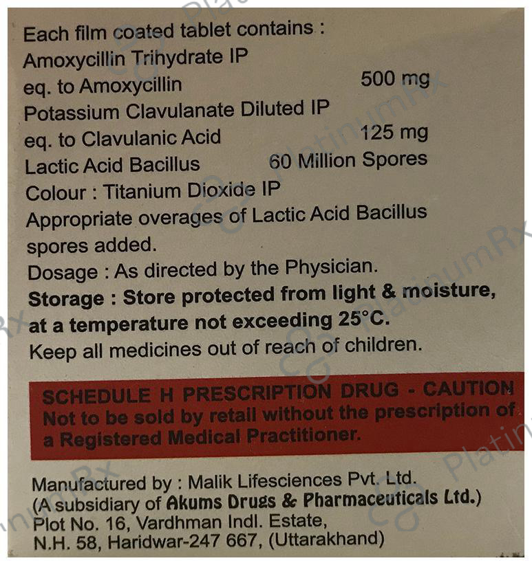 Aroclav-LB Tablet