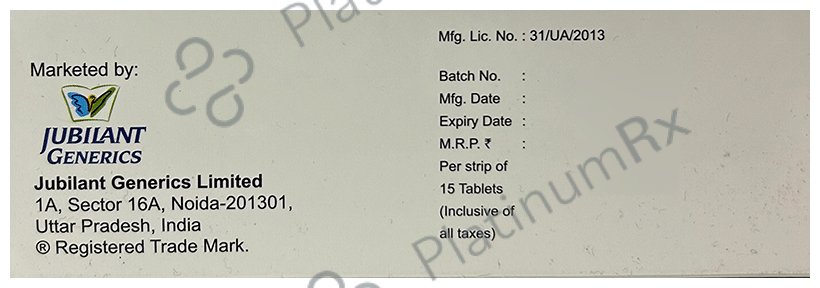 Telmijub Beta 40mg/25mg Tablet ER