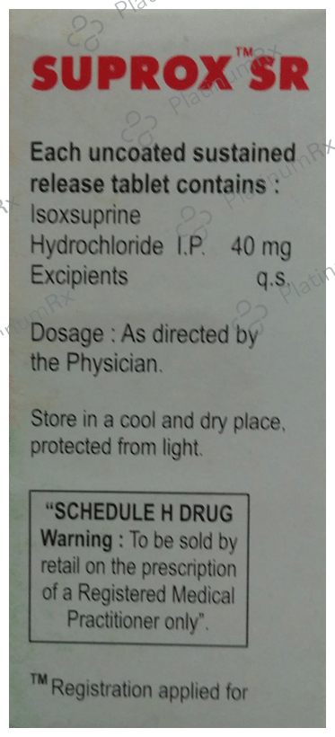 Suprox SR Tablet
