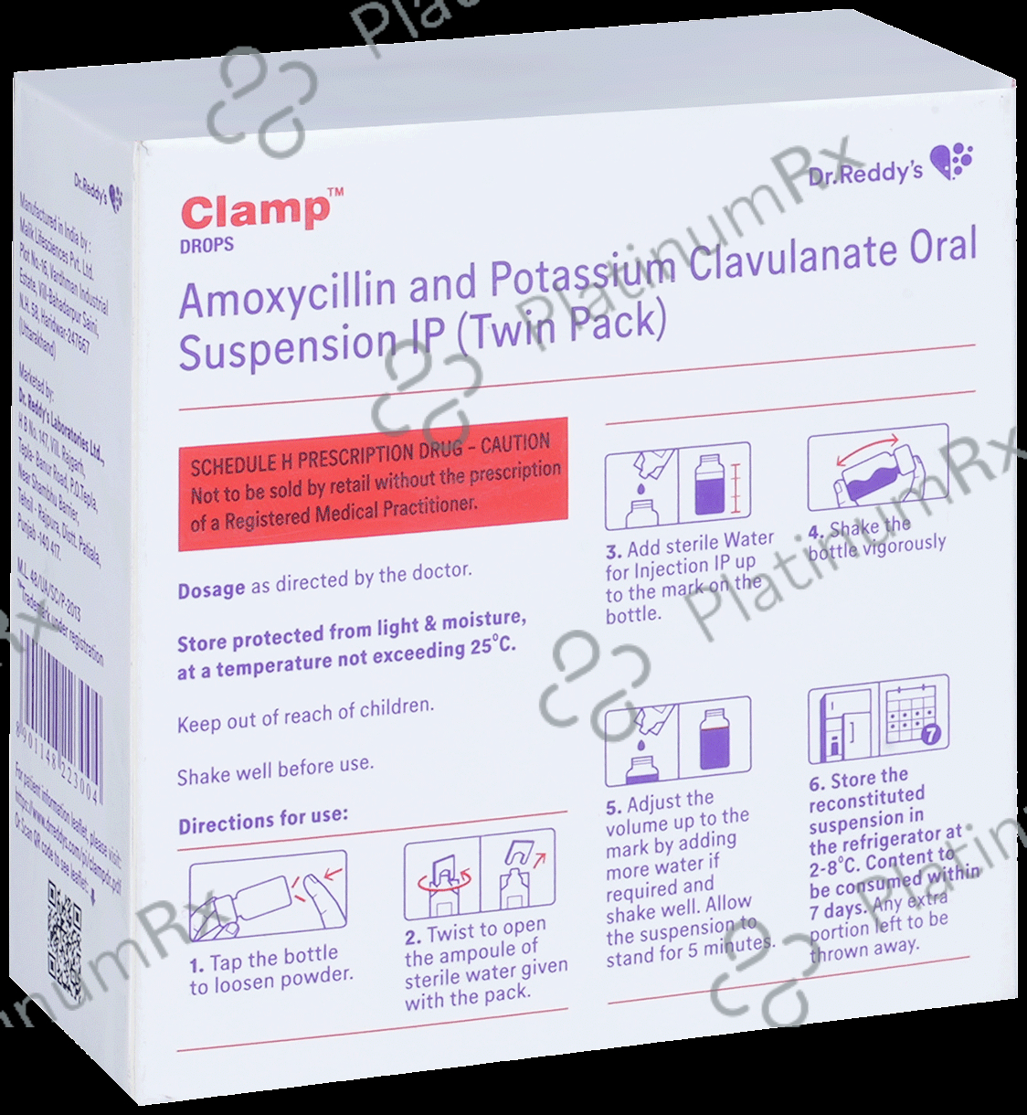 Clamp 80/11.4mg Drop 10ml