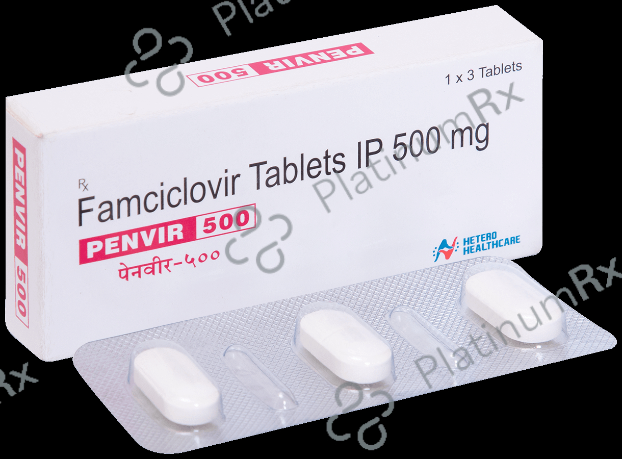Penvir 500mg Tablet 3s