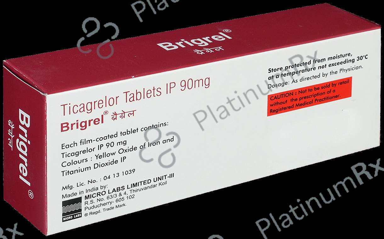 Brigrel 90mg Tablet 10s