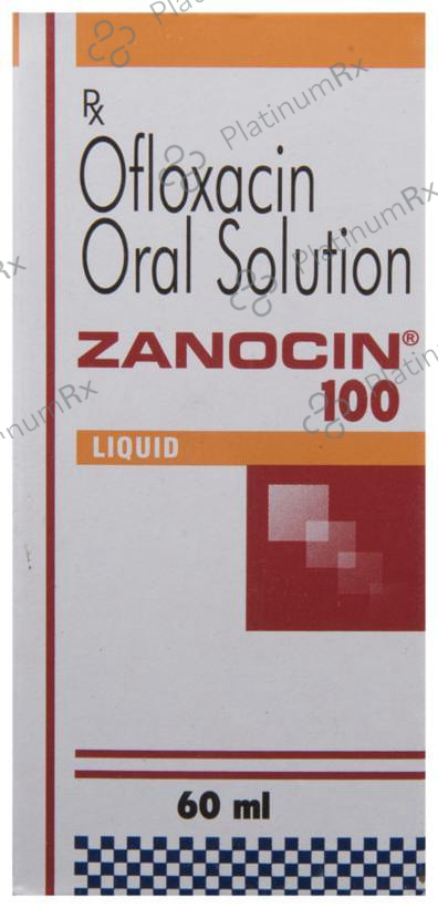 Zanocin 100mg Liquid 60ml