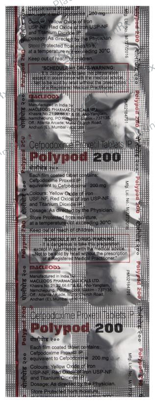 Polypod 200mg Tablet 10s