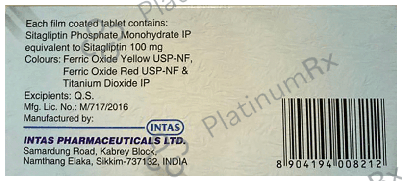 Sitara 100mg Tablet 10s