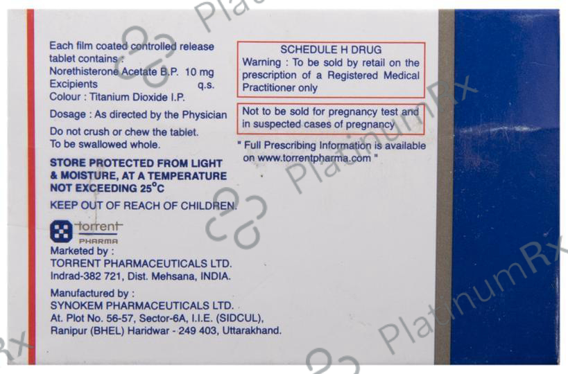 Regestrone CR 10mg Tablet 10s