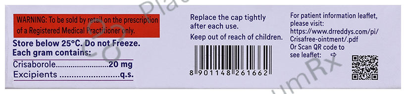 Crisafree 2% Ointment 10gm