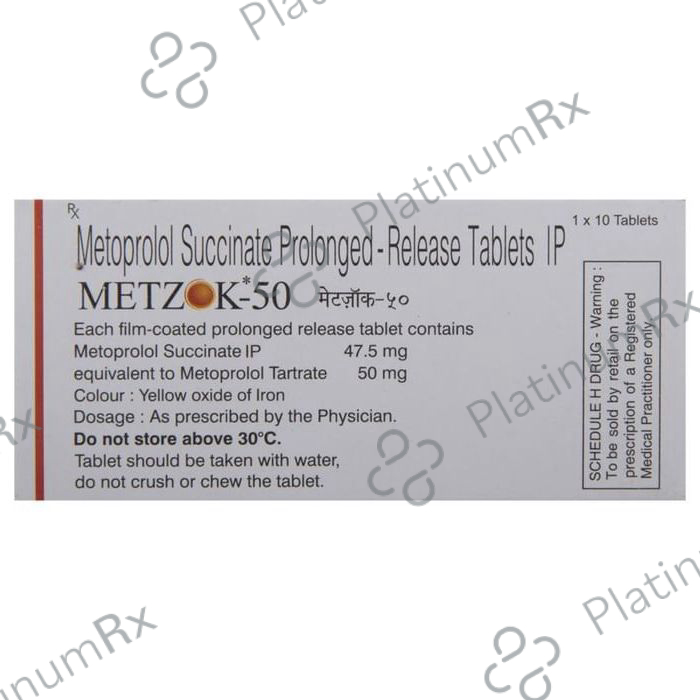 Metzok 50mg Tablet PR 10s