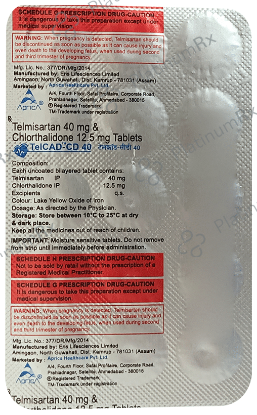 Telcad-CD 40 Tablet