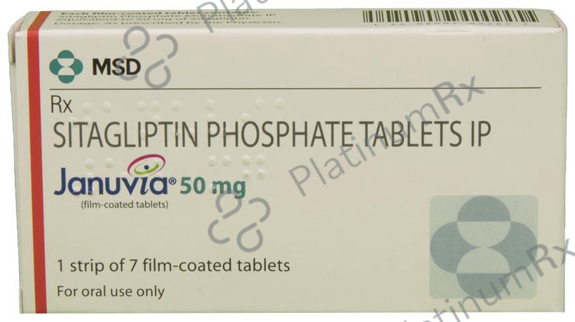 Januvia 50mg Tablet 7s