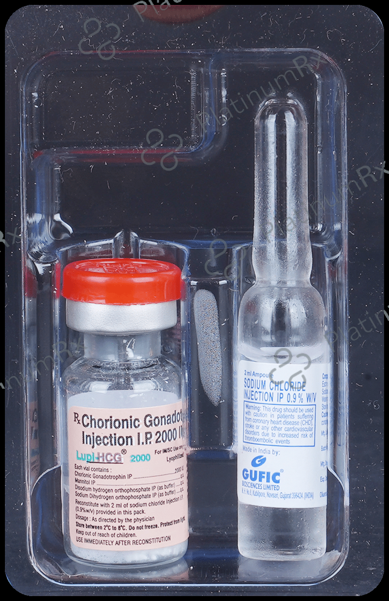 Lupi HCG 2000 Injection 1s