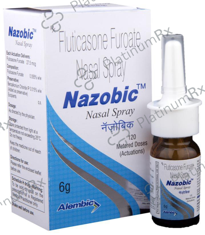 Nazobic 27.7mcg Nasal Spray 6gm