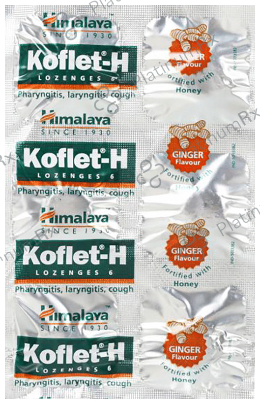 Himalaya Koflet H Cough Lozenges 6s