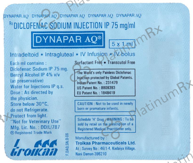 Dynapar AQ Injection 1ml 5 Injection