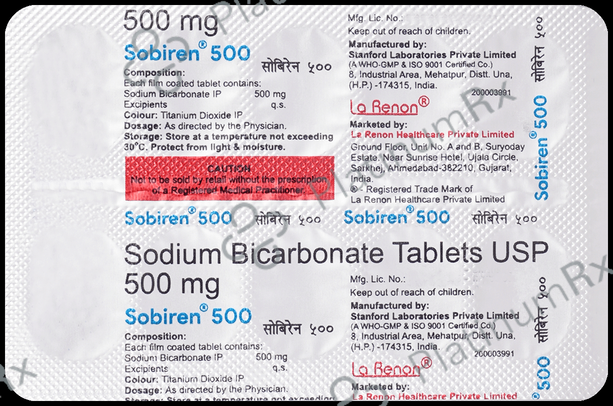 Sobiren 500mg Tablet