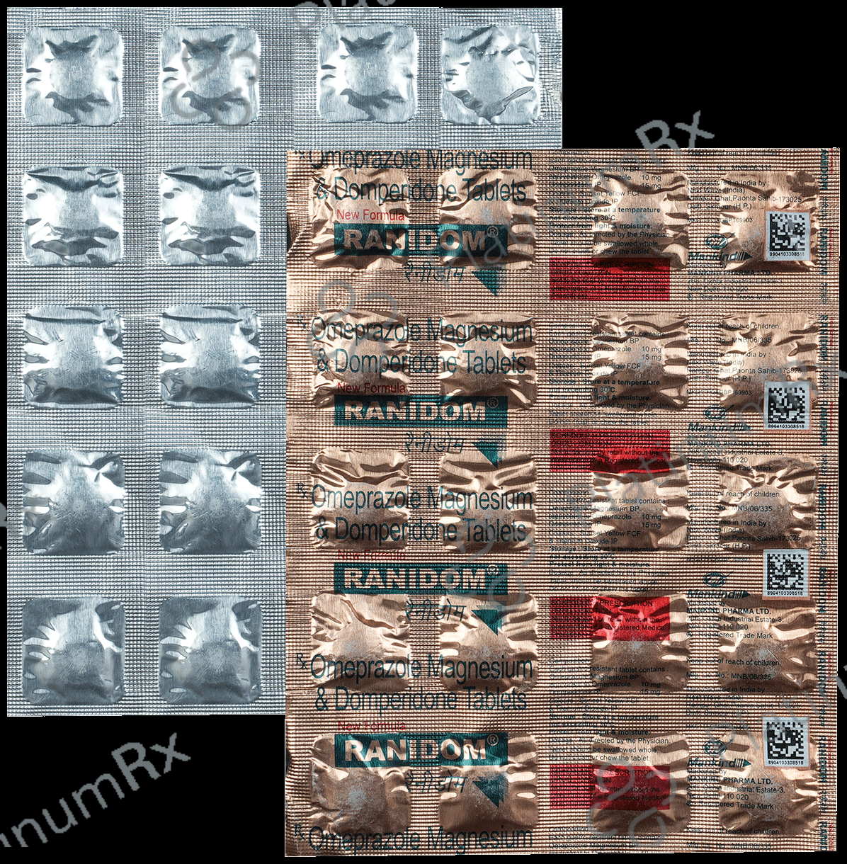 Ranidom 10/15mg Tablet 20s