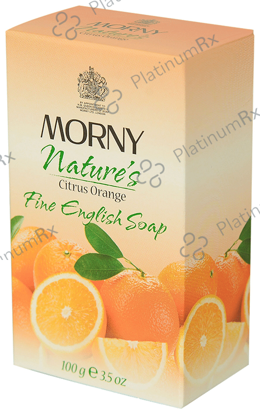 Morny Nature's Citrus Orange Fine English Soap
