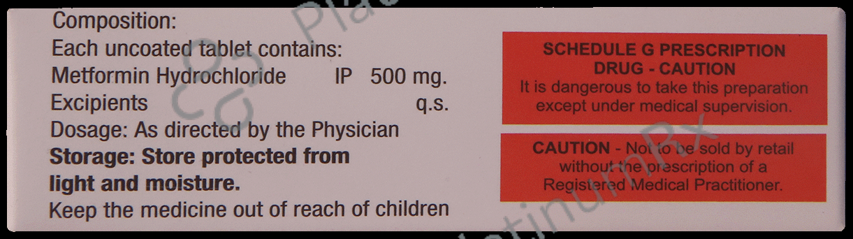 Ismet 500mg Tablet