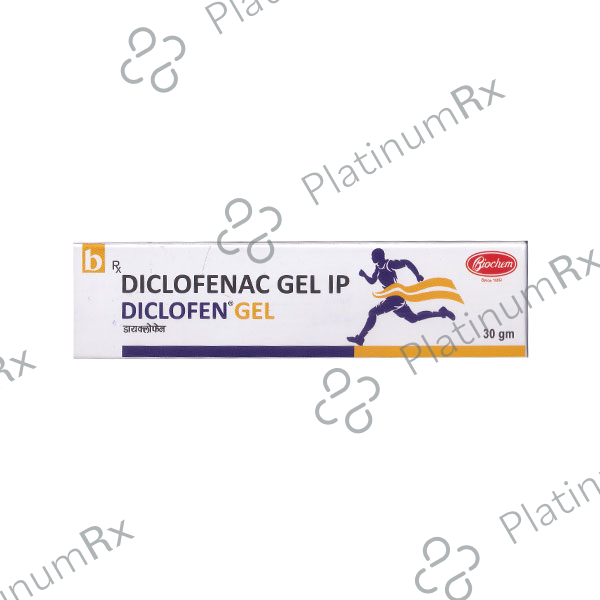 Diclofen 10mg Gel 30gm