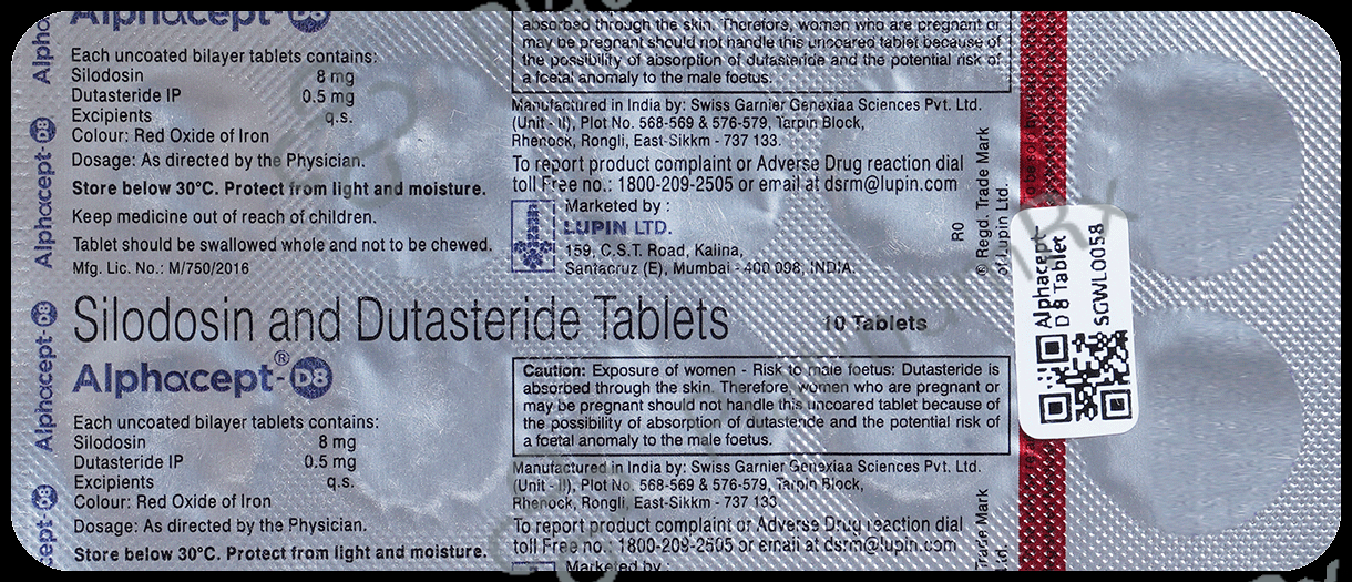 Alphacept D 0.5/8mg Tablet 10s