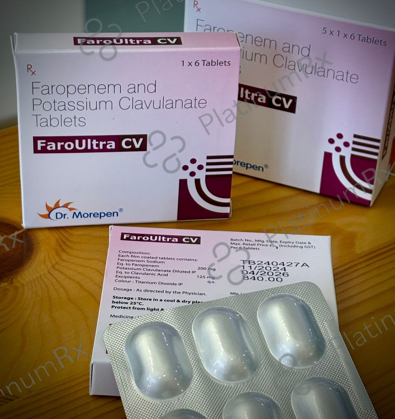 Faroultra CV 200/125mg Tablet 6s
